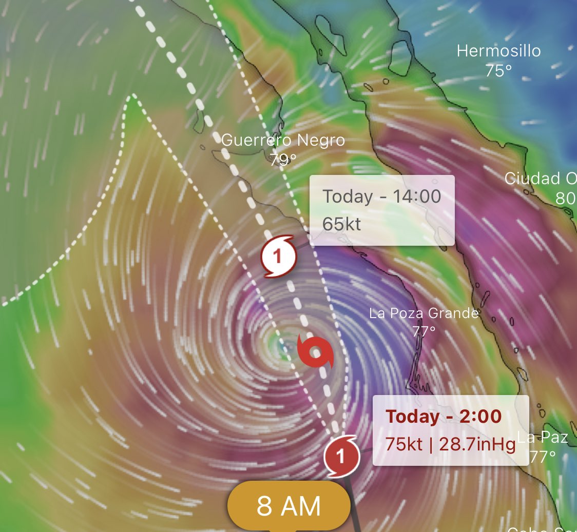 Reed Timmer, PhD on Twitter "HURRICANE KAY is approaching westcentral