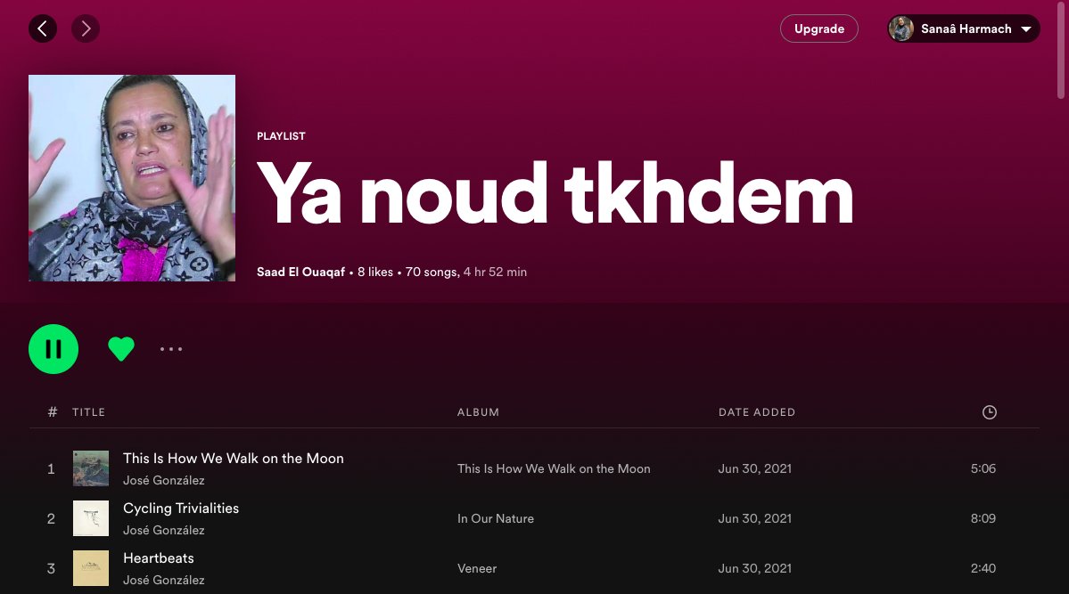 You know it's going to be a productive day when this is the playlist you're choosing 😆