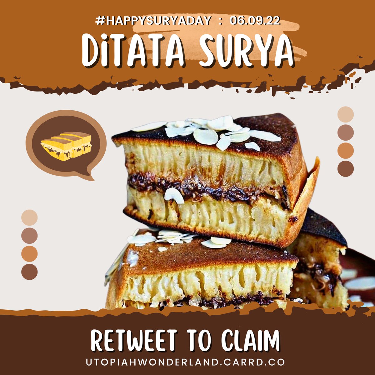 〖 🔮 UTOPIAH WONDERLAND
BIRTHDAY SUPPORT (CREWS) 〗:

🎁  RETWEET TO CLAIM:
➤ Ditata Surya (Surya’s specialty)

📆 VALID FOR:
08. 09. 2022 - 12 PM

MORE:
📲 <a href="/UTOP1AH/">It’s #UTOPIAH 🍰 : ON!</a> 
🔗 utopiahwonderland.carrd.co

#HappySuryaDay
#UtopiahWonderland