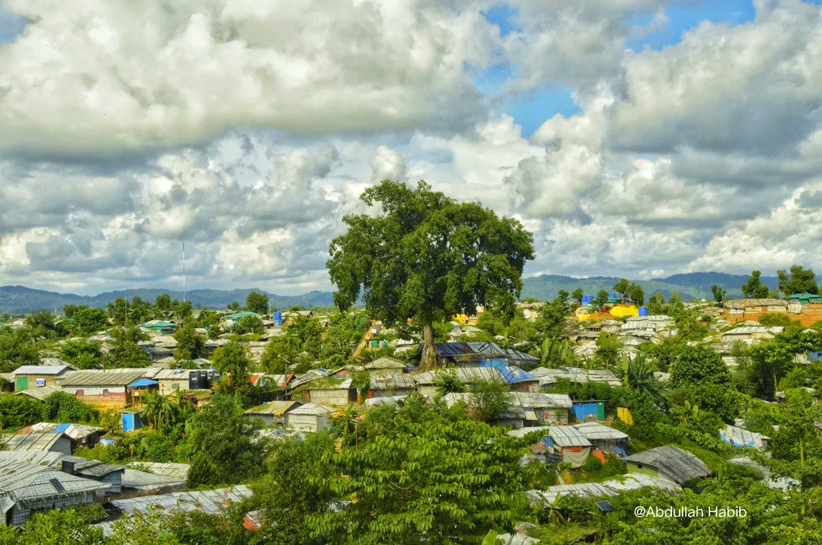 Abdulla_AH7's tweet photo. Collected some of the camp views from the different corner of the camp. Few years ago, those camp were lack of trees but #Rohingya has planted trees and transformed the camp into green environment.
#campview #rohingyarefugee #trees #plantation #environments #green #oxygen https://t.co/C8UczSXpXf
