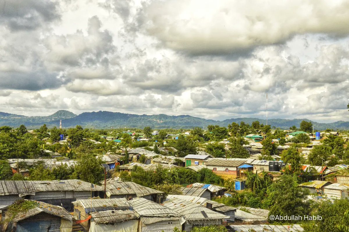 Abdulla_AH7's tweet photo. Collected some of the camp views from the different corner of the camp. Few years ago, those camp were lack of trees but #Rohingya has planted trees and transformed the camp into green environment.
#campview #rohingyarefugee #trees #plantation #environments #green #oxygen https://t.co/C8UczSXpXf