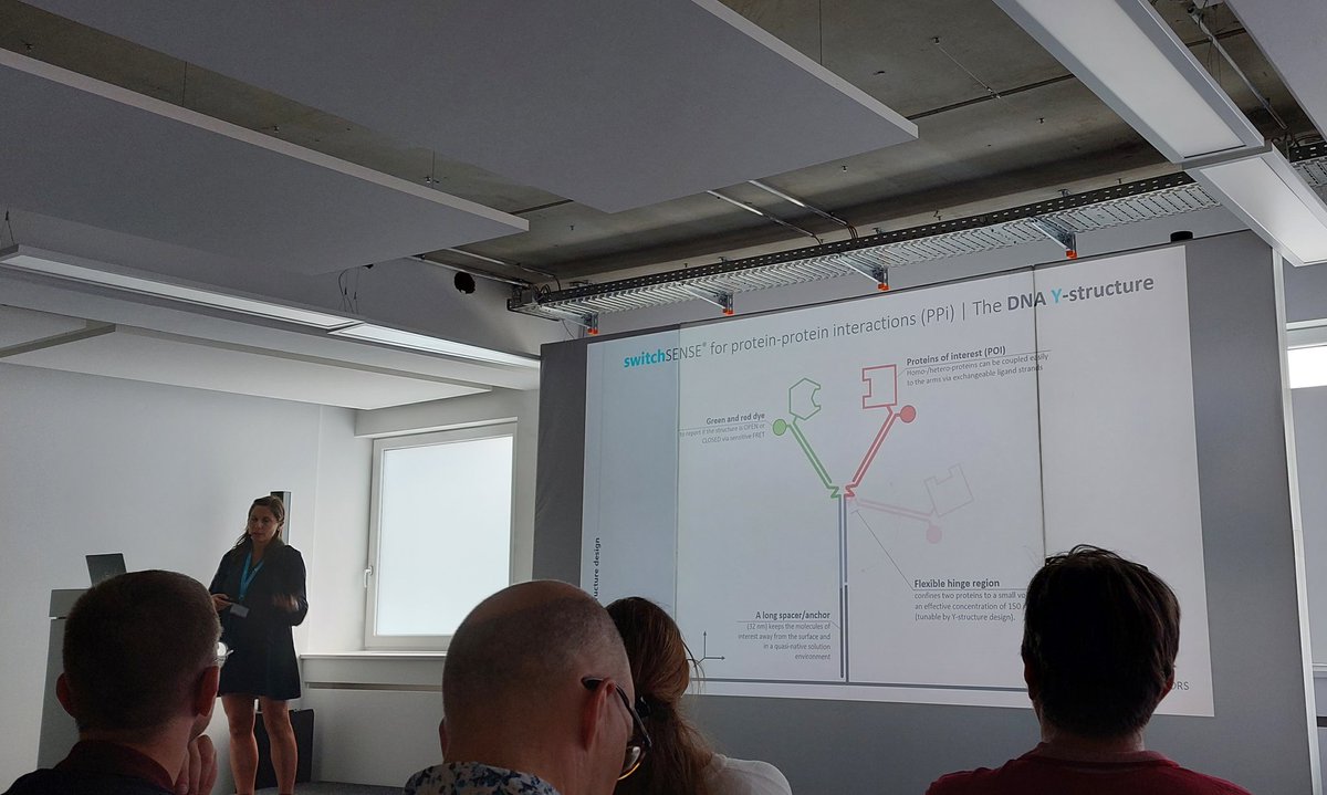 Irene Ponzo (@ponzo_irene) on Twitter photo Great talk about #Ystructure for #PROTACs by <a href="/solda_alice/">Alice Soldà</a>! At @DBS_GmbH User Meeting sometimes the Y is the solution 🧬🔴🟢
#discovermolecularinteractions #switchSENSE #molecularglues Great talk about #Ystructure for #PROTACs by <a href="/solda_alice/">Alice Soldà</a>! At @DBS_GmbH User Meeting sometimes the Y is the solution 🧬🔴🟢
#discovermolecularinteractions #switchSENSE #molecularglues