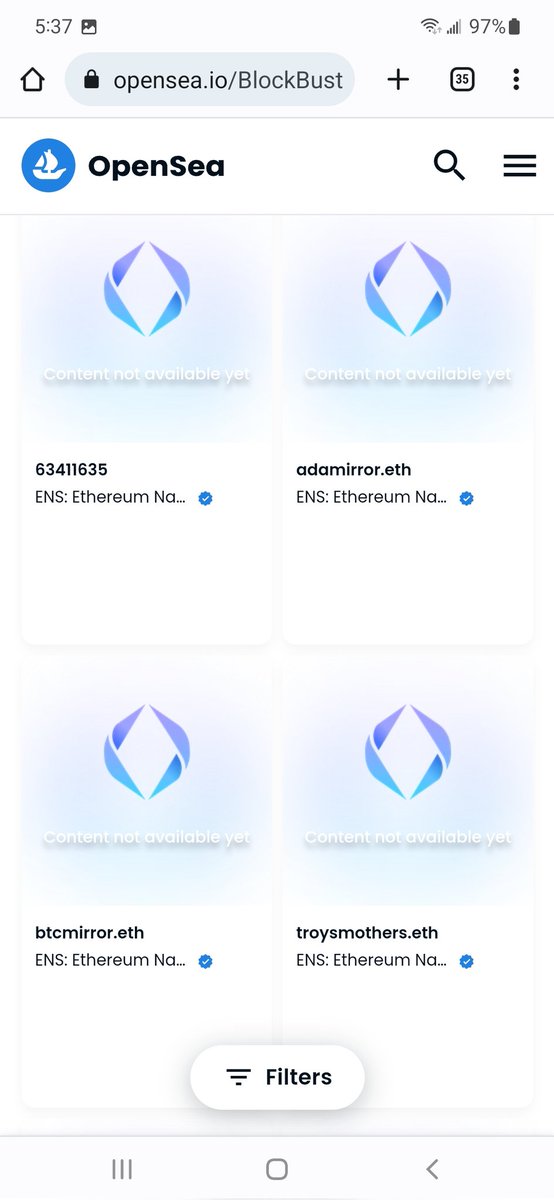 CryptoC_James's tweet photo. I just found on OpenSea @BlockBustersTch &amp; @MProtocolFuture ENS!! This includes 20. 🤯 Domain names for Decentralized World!! bbtf, btcmirror, ethmirror, adamirror, bnbmirror, more in comments.
#BBTF #BlockBustersTech #TheMProtocol #MProtocolFurure 
#Safemoon #Safemoonarmy https://t.co/ix7MRUQ4qJ