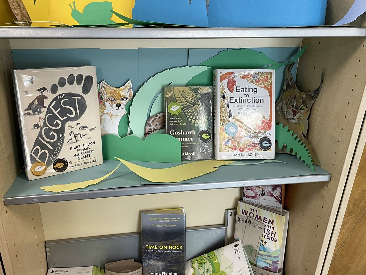 BlackheathLib's tweet photo. Congratulations the the three category winners of the @wainwrightprize #WainwrightPrize22 #JCWP22 @BlackheathLibry @greenwichlibs @Royal_Greenwich @Better_UK has copies that can be borrowed & copies of all the short listed books #naturewriting#conservation writing https://t.co/usZ1kJAOgx