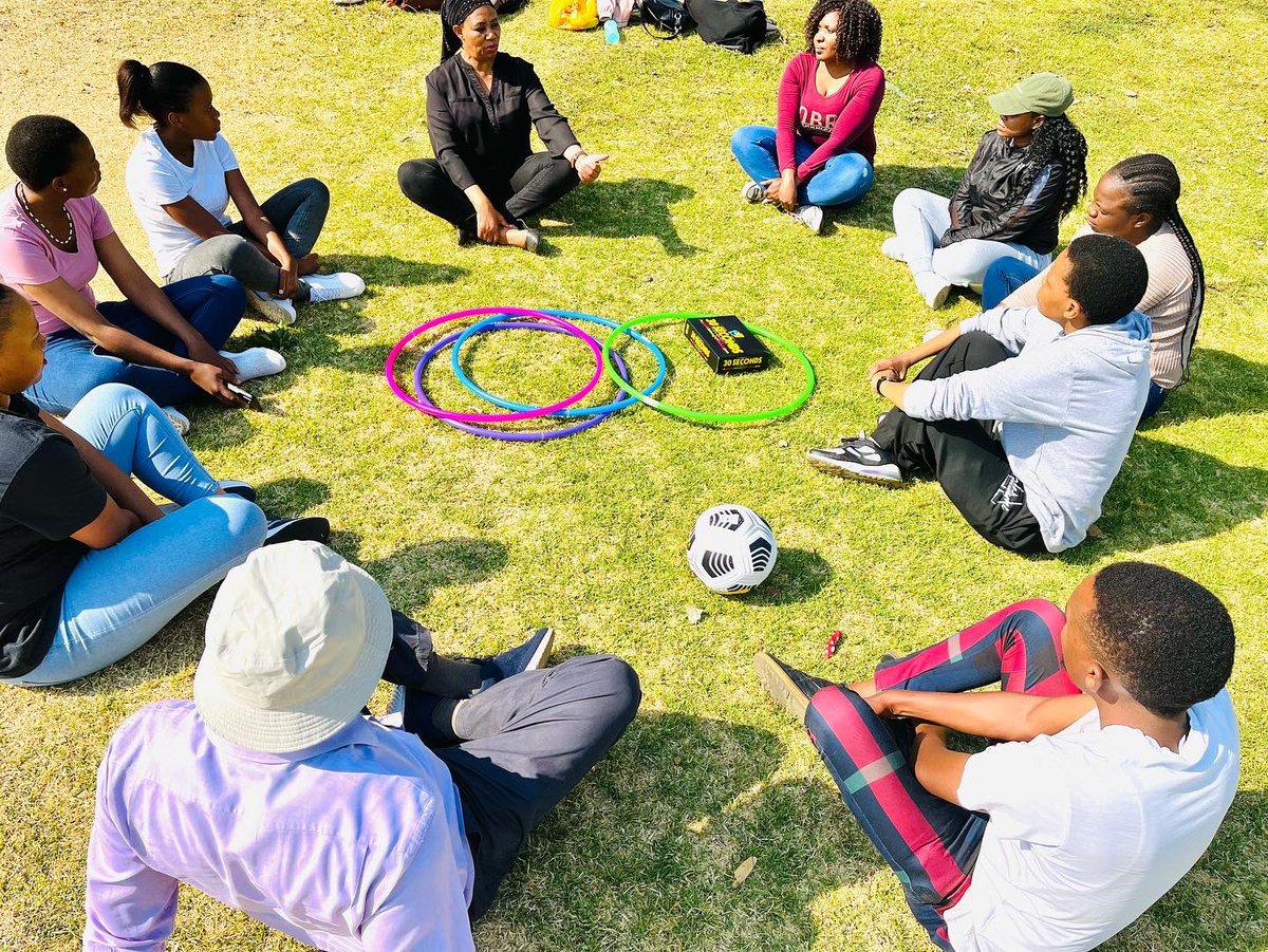 Youthbuild_SA's tweet photo. Have you ever noticed the boost of energy you get when the sun shines bright? 
That is just how our day felt like. Today is our final training session with our team leaders. We cannot wait for them to impart the lessons learned over the past three days. 
#khulanischools
#faranani https://t.co/gJqwd2Tb6R