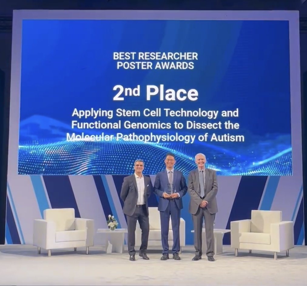 QBRIOfficial's tweet photo. Congratulations to Dr. Park, Dr. Memon, and Dr. Shaath whose poster submissions for the @HBKU #ResearchDay was selected. https://t.co/qV9cli4s3E