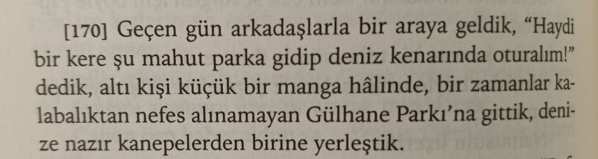 Günümüzde Gülhane Parkı yine kalabalık bir dönemde.

#İstanbulHikâyeleri
#PeyamiSafa
#PeyamiSafadan
#ÖtükenNeşriyat

<a href="/otukennesriyat/">Ötüken Neşriyat</a>
