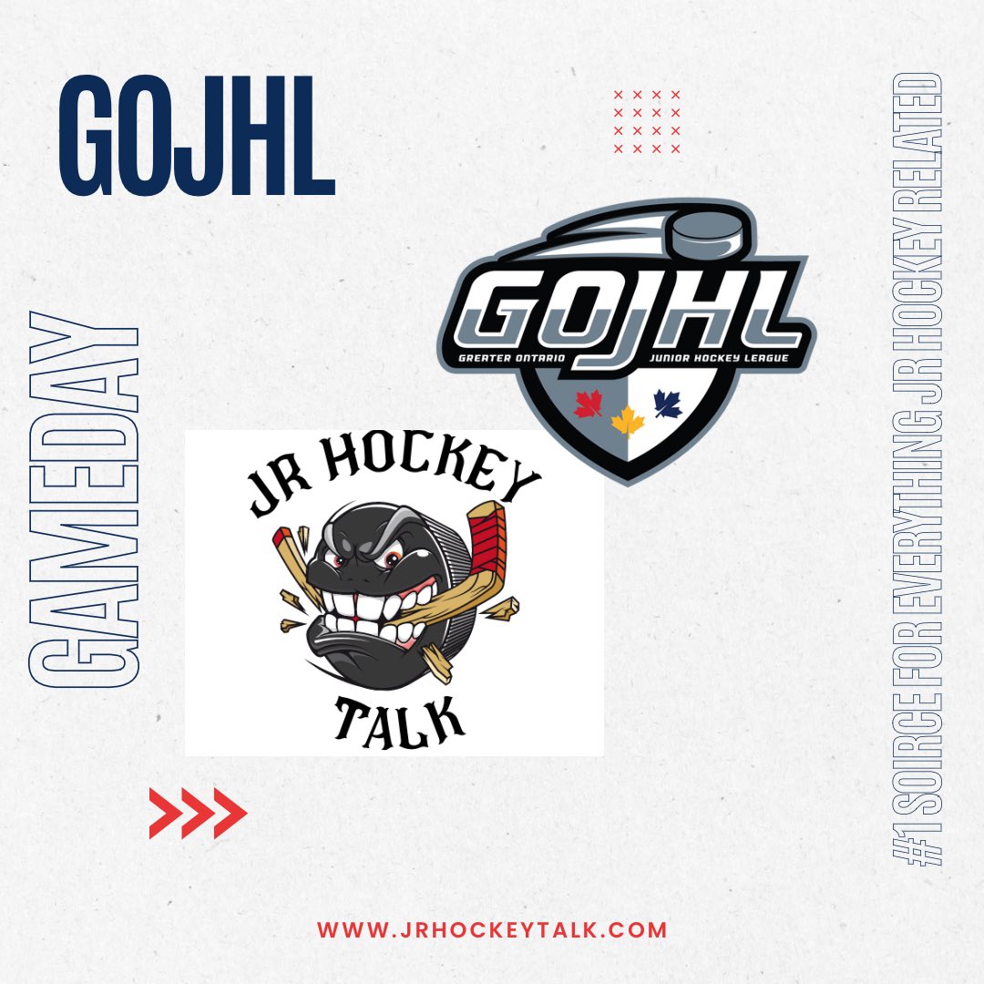 JrHockeyTalk1's tweet photo. #GOJHL Regular Season Action Tonight!
#Falcons 🆚 #KiltyBs - 7PM
#Stars 🆚 #Flyers - 7:10PM
#SugarKings 🆚 #Centennials - 7:30 PM #RIP17❤️
#JrHockeyTalk https://t.co/YbJgJOGsDe
