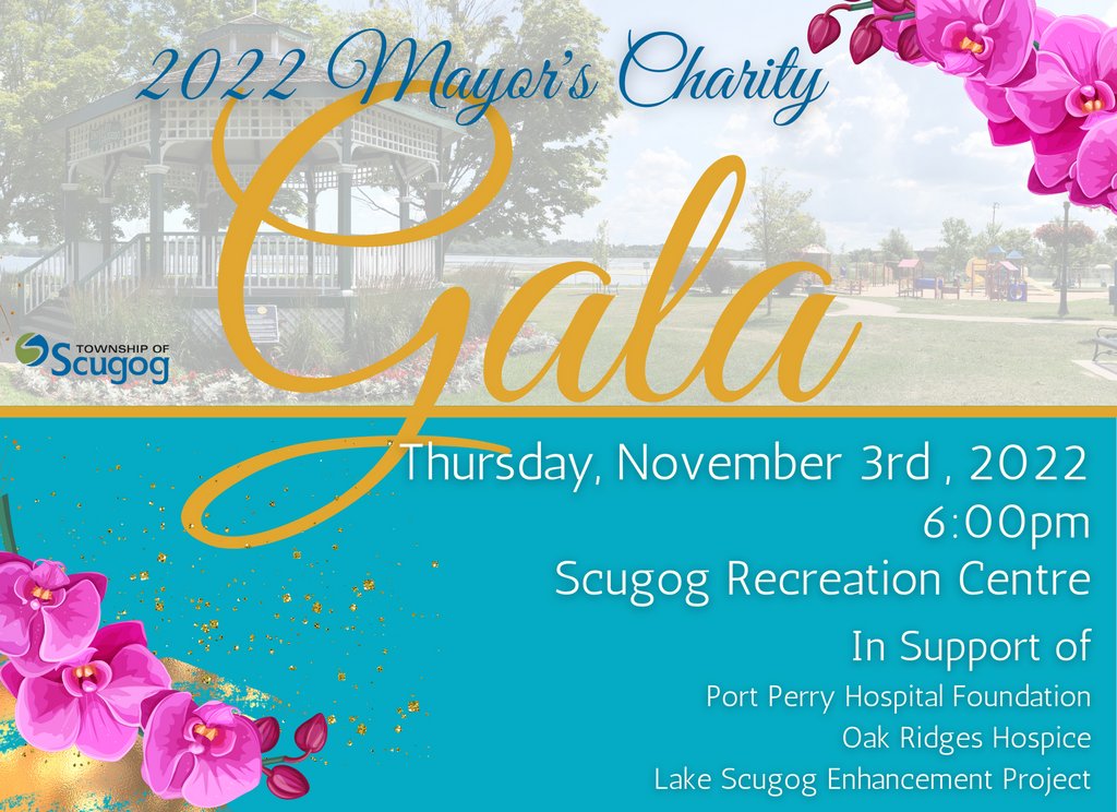 OakRidgesHosp's tweet photo. We are incredibly honoured to be one of the recipients of this years' Scugog Mayor's Charity Gala! Thank you to Mayor Bobbie Drew and the organizing committee for all the work they are putting into making this a very special evening. https://t.co/Hcyh4h5Eng https://t.co/7wEHwV7BMz