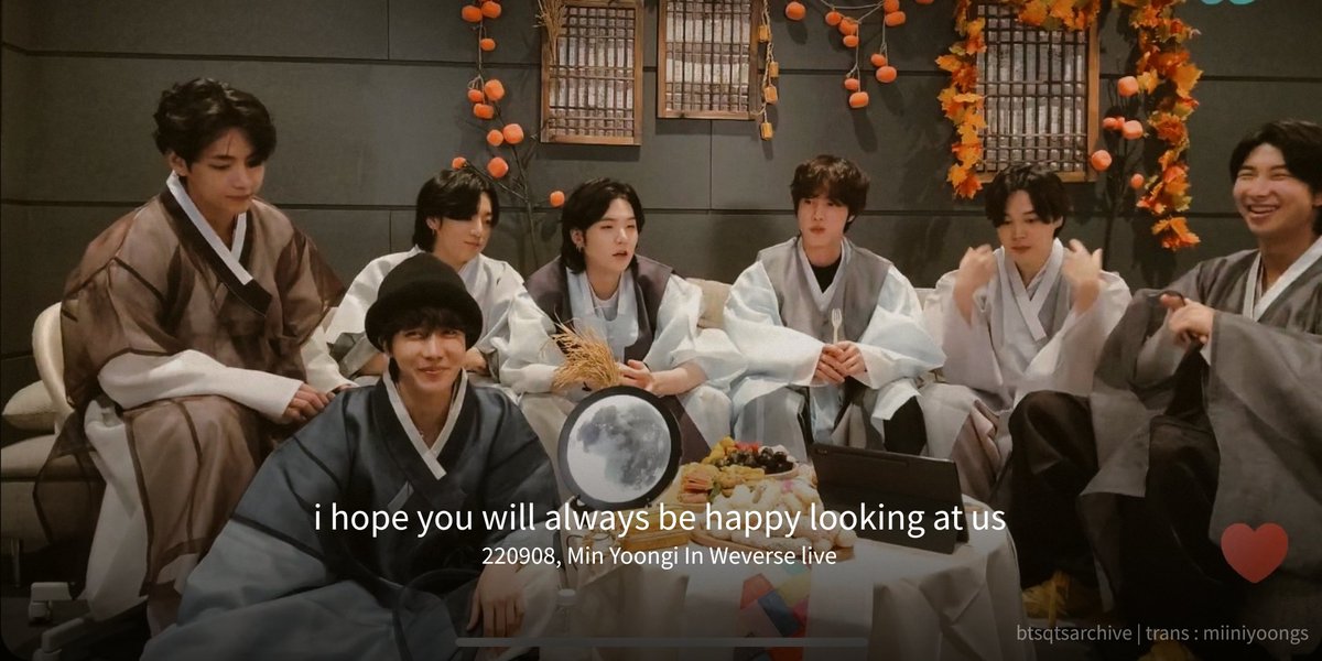wangteaco's tweet photo. "I hope you will always be happy looking at us" ㅡ 220908, Min Yoongi In Weverse live 🥺 https://t.co/SF75rSVqgw