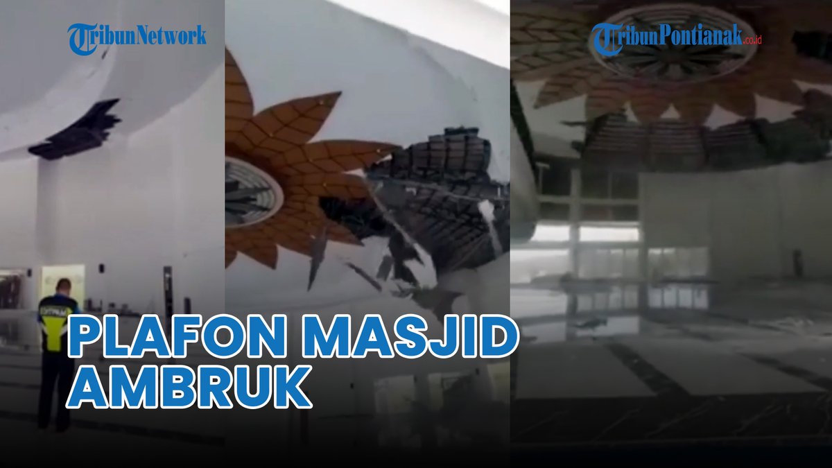 tribunpontianak's tweet photo. ยฎ๏ธ ๐ด Detik-detik Plafon Masjid Tanjak Hang Nadim Batam Ambruk https://t.co/7Sw47RSXHr lewat @YouTube
#plafon #masjid #tanjak #bandara #hangnadim #batam #ambruk #roboh
#TikTok JAMSIL STADIUM HELLO FUTURE Kamis We Go Up DEAR DREAM https://t.co/aS4axvH0sw