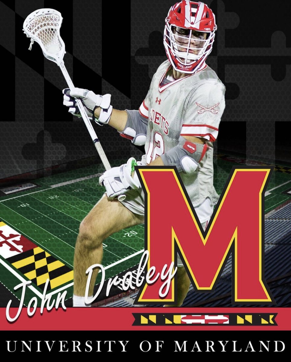 New ’24 Commitment: IL's No. 49-ranked player, M John Draley @SJCAthletics / @NextLevelLax, committed to @TerpsMLax. An all-around middie who can play at both ends and has a tremendous motor. He's the first commit in Maryland's class: bit.ly/3BryV1P