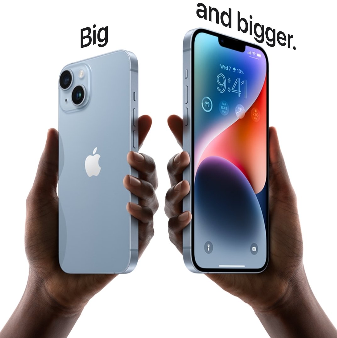 So everyone was up in arms when the $450 Pixel 6A came out with 60Hz. Well now the $800 iPhone 14 and $900 14 plus have 60Hz. Where y'all at? 👀