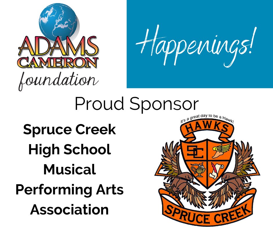 RealtorDaisy123's tweet photo. The Adams Cameron Foundation is proud to sponsor
Spruce Creek High School Volusia County!  

#AdamsCameron #Since1963 #Foundation #leadingregoodthings #community #Wecare #companyculturematters #DaisyJohnson #IamSecond https://t.co/zlIc1gTTq0