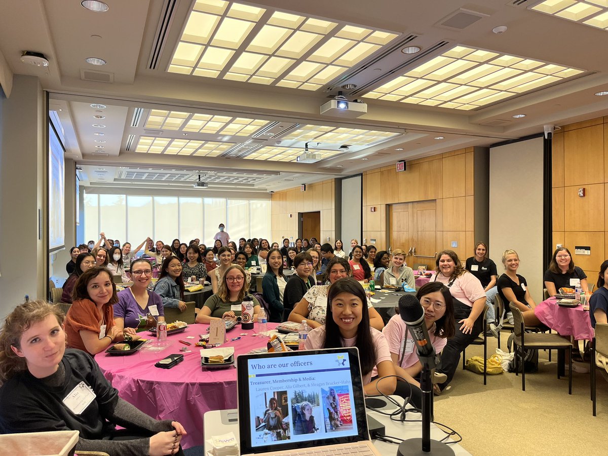 GradSWEatUM's tweet photo. Thanks to everyone who came to our welcome back dinner!  We had a great time meeting new grad students and seeing some of our members. We hope you’ll join us at some of our other events this semester! 

#gradswe #gradsweatum https://t.co/pFaYQ594Pk