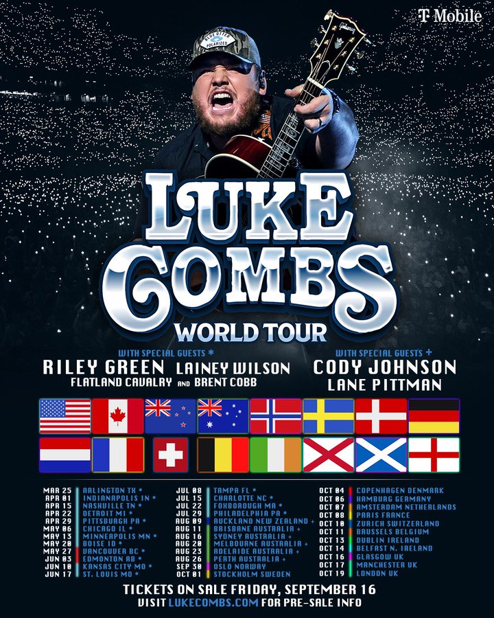 Luke Combs World Tour Is Coming To U S Bank Stadium Kare11 Com