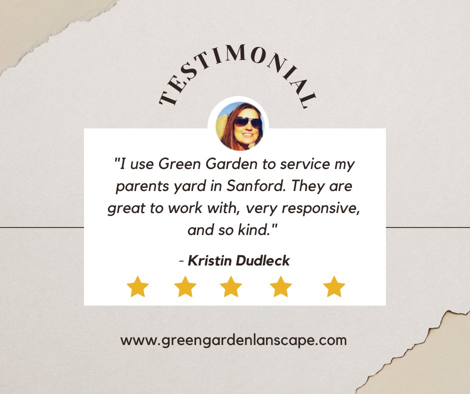 GGL_LC's tweet photo. Thanks for your feedback, Kristin! It was a pleasure to give the right treatment to your parents' yard.

Call us today for your lawn care maintenance.
No. (919) 478-1852

#lawncare #Lawn #MaintenanceService #bushtrimming  #sanfordnc #carthagenc #vassnc #springlakenc #pinehurstnc https://t.co/DOrJqXCsjE