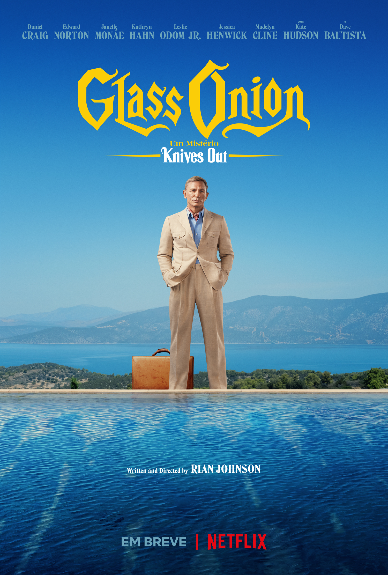 Glass Onion: Um Mistério Knives Out  Novo mistério de Rian Johnson ganha  primeiro trailer pela Netflix - Cinema com Rapadura