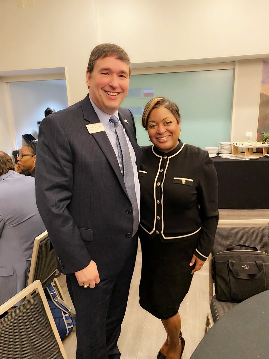 Thrilled to be at the Southern Regional Education Board Student Success Summit. I got to share a moment with SREB dynamic President <a href="/DrSPruitt/">Stephen Pruitt</a>.