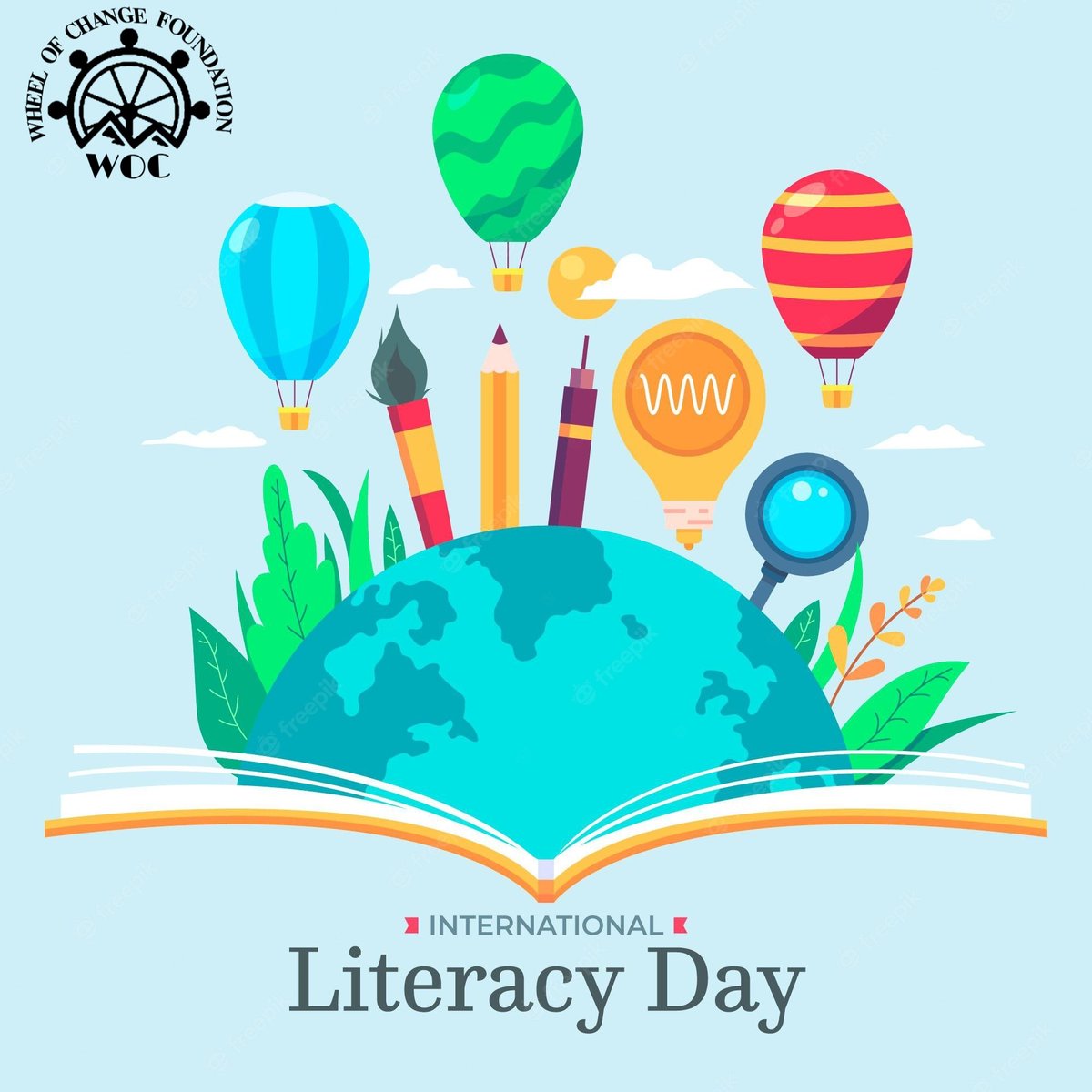 Wocnavimumbai's tweet photo. Let us remember: One book, one pen, one child, and one teacher can change the world."
#Wheelofchange #InternationalLiteracyDay
#navimumbai https://t.co/cpod6GKGzq