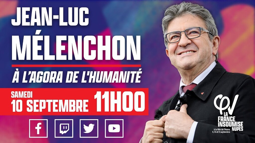 Jean-Luc Mélenchon à l'Agora de la fête de l'Humanité via /r/melenchon ift.tt/f4kiOHQ