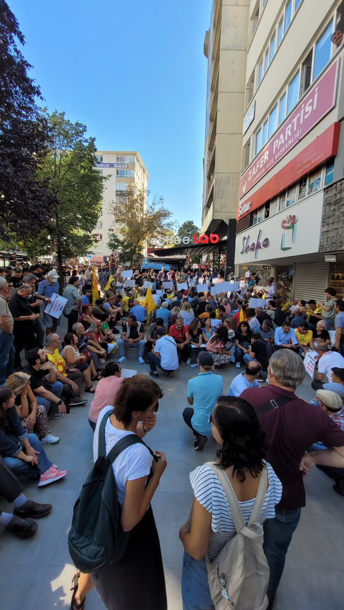 Sendikal mücadele engellenemez!
#egitimsenledayanışmaya