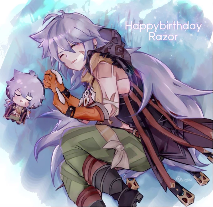 #レザー生誕祭2022 #Razor #原神レザーくんお誕生日おめでとうぬいも一緒 