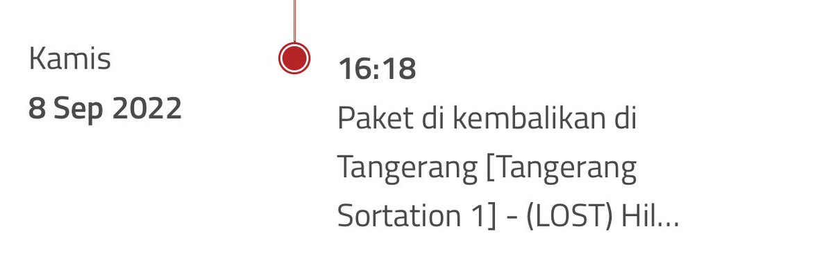 D3551's tweet photo. Ternyata setelah segala surat permohonan maaf itu, belum ada perubahan juga dari @sicepat_ekspres .. 

Malah sekarang ada yang statusnya LOST (Hilang) …

Gak tau mau ngomong apa lagi atas layanan #sicepat ini..

Tolong evaluasi dong @TokopediaCare ..

😭😭😭 https://t.co/GxPwS3FNP2