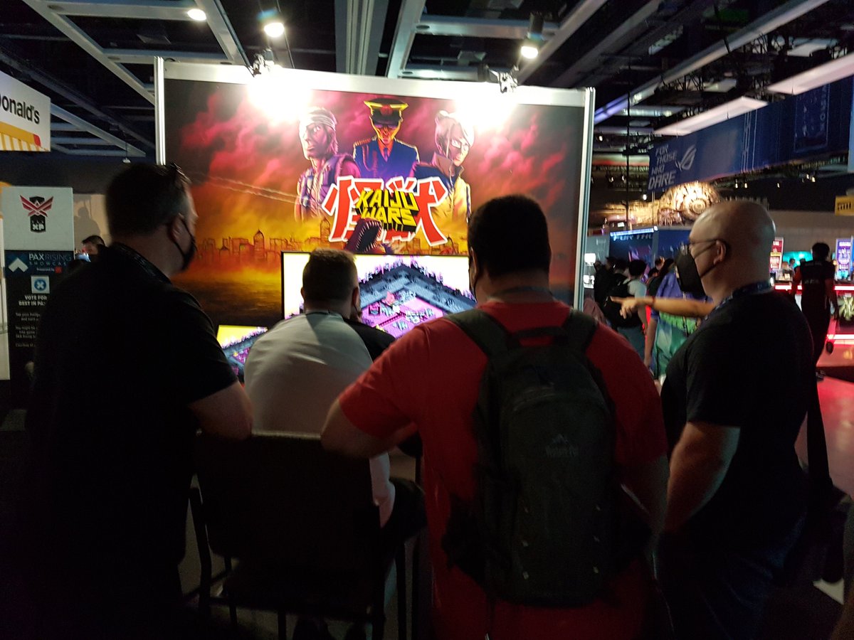 Kaiju Wars stomped onto Pax West 2022! Such a huge turnout, great to see such a celebration of videogames - mailchi.mp/33b9a42bb9ba/k…