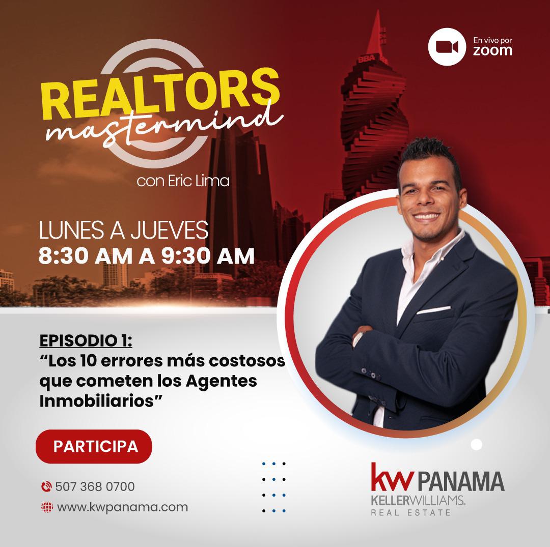 kwobarrio's tweet photo. ✅ Únete con nosotros al  *Realtor Martermind con Eric Lima,* donde conocerás cuáles son los errores más costosos que cometen los agentes inmobiliarios y cómo evitarlos. 

Un programa abierto a asesores inmobiliarios y a todo aquel que desee potenciar sus conocimientos. https://t.co/0wmEiQHFr8