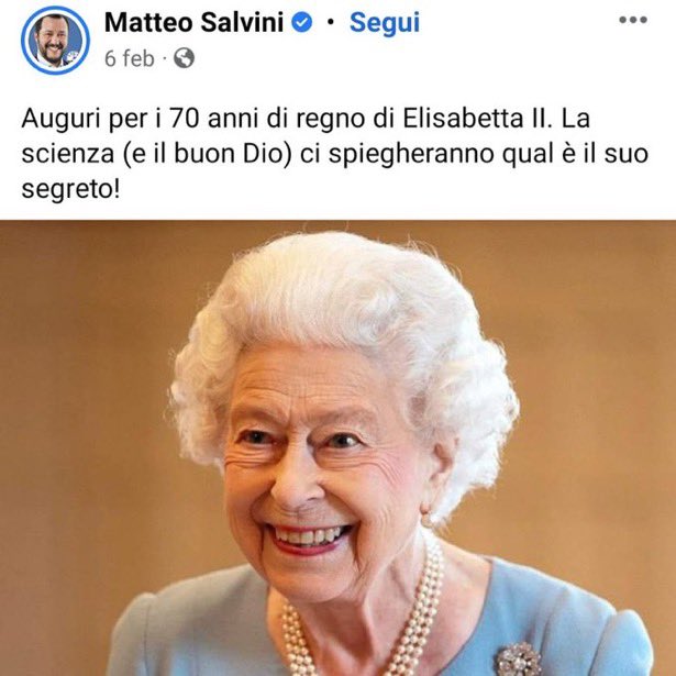 Incredulo 😳  #QueenElizabeth