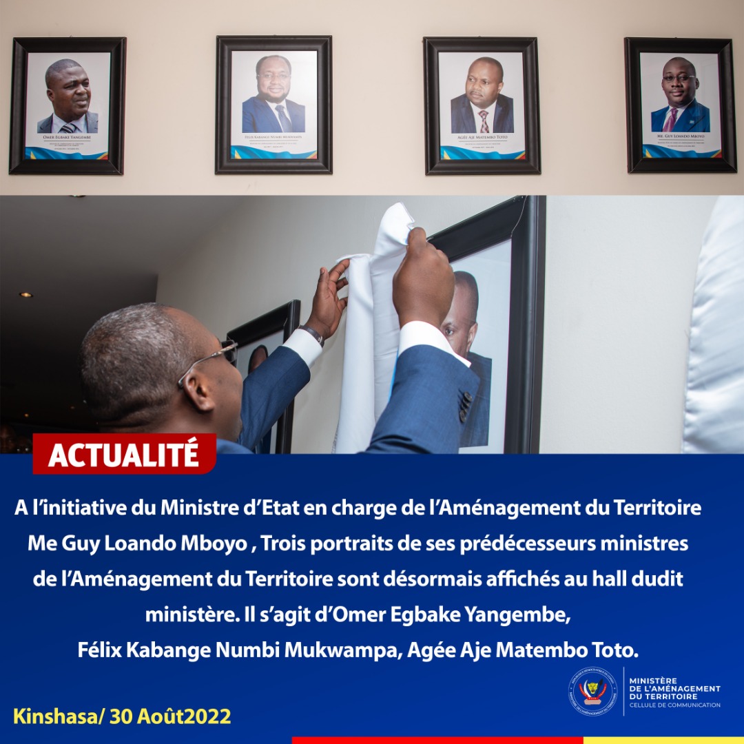 Il l'a fait !
<a href="/MinAT_RDC/">Ministère de l'Aménagement du Territoire de la RDC</a> @GuyLoando_ <a href="/RogerKatende2/">Roger Katende</a> <a href="/barickbuema/">Barick Buema</a> <a href="/BayaCiamala/">Baya CIAMALA</a> <a href="/moisematembo2/">Moïse Matembo</a> <a href="/KerenBashale/">Keren Bashale</a>