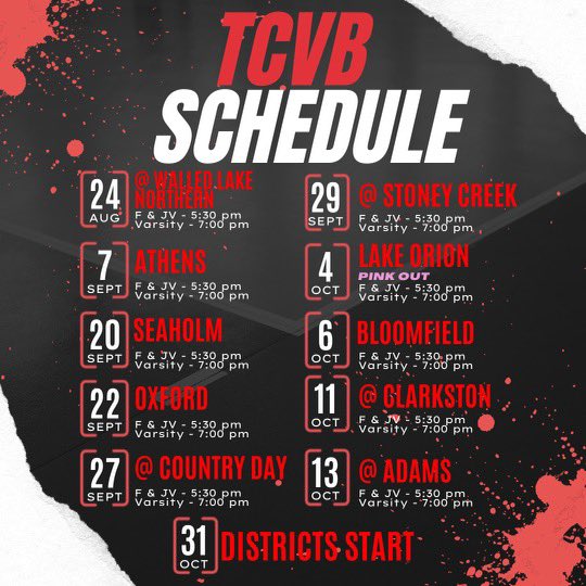 Troy Varsity Volleyball tweet media