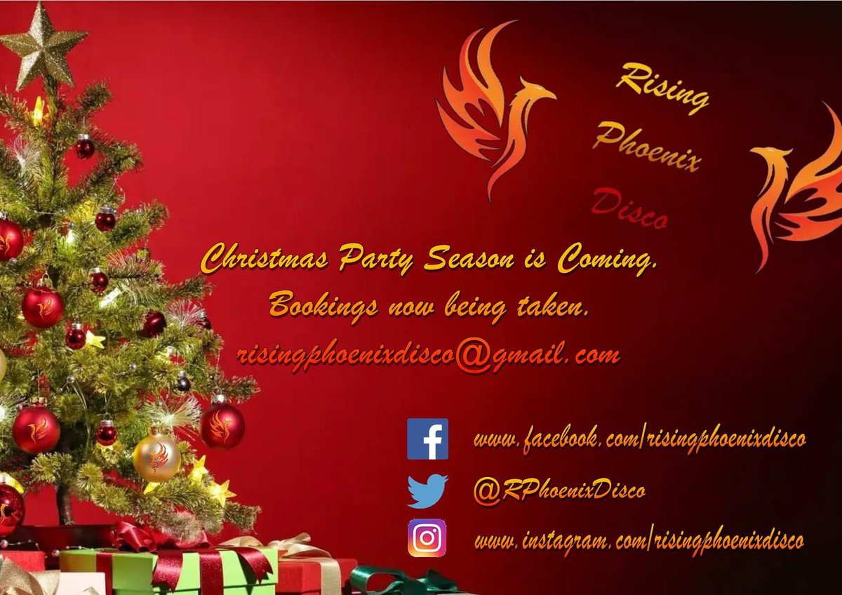 RPhoenixDisco's tweet photo. The season is nearly upon us. Book now for your festive celebration. Please rt @gemmanerush @SWCommunityFC @ShaneFcSWTCFC @acc_ada @SWTFootballClub @SaffShopLocal @swtic @andyp135 https://t.co/1E6T3RvgL8