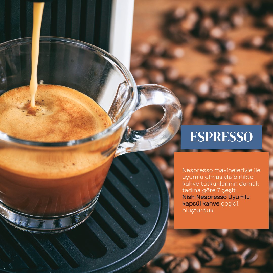 KahveNish's tweet photo. Espresso, 1900'lü yıllarda İtalyanların keşfedip dünyaya tanıttığı, basınç gücünden yararlanılarak yapılan hızlı bir kahve demleme yöntemidir. https://t.co/5qqxgO5IlO