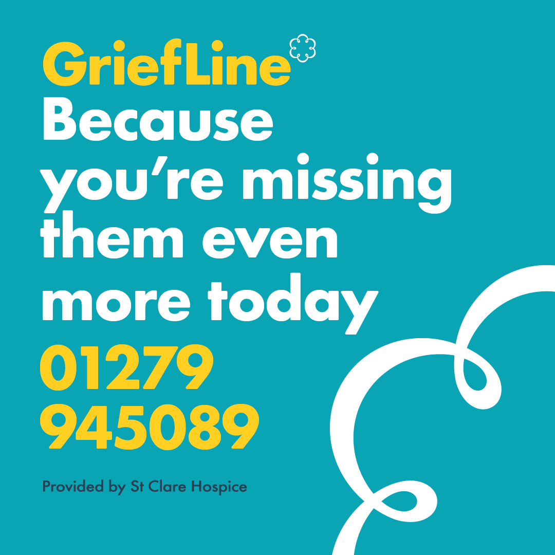 Have you ever wondered about the 5 stages of #grief?🤔 Well, you can read all about them in our #GriefLine #blog post…visit: griefline.co.uk/are-there-real… 

Or call GriefLine on 01279 945089 (Mon-Fri, 9am – 5pm) to speak to our trained volunteers about how you’re feeling❤️