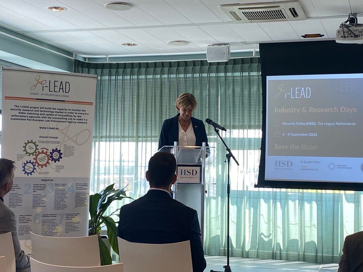 ProSPeReS1's tweet image. The meeting in The Hague at HSD (SecurityDelta) as part of the EU I-Lead Industry &amp;amp; Research Days organized by the Polish Platform for Homeland Security (PPBW) in cooperation with ENLETS and Dutch Police.The visit is associated with the implementation of the PROSPERES project.