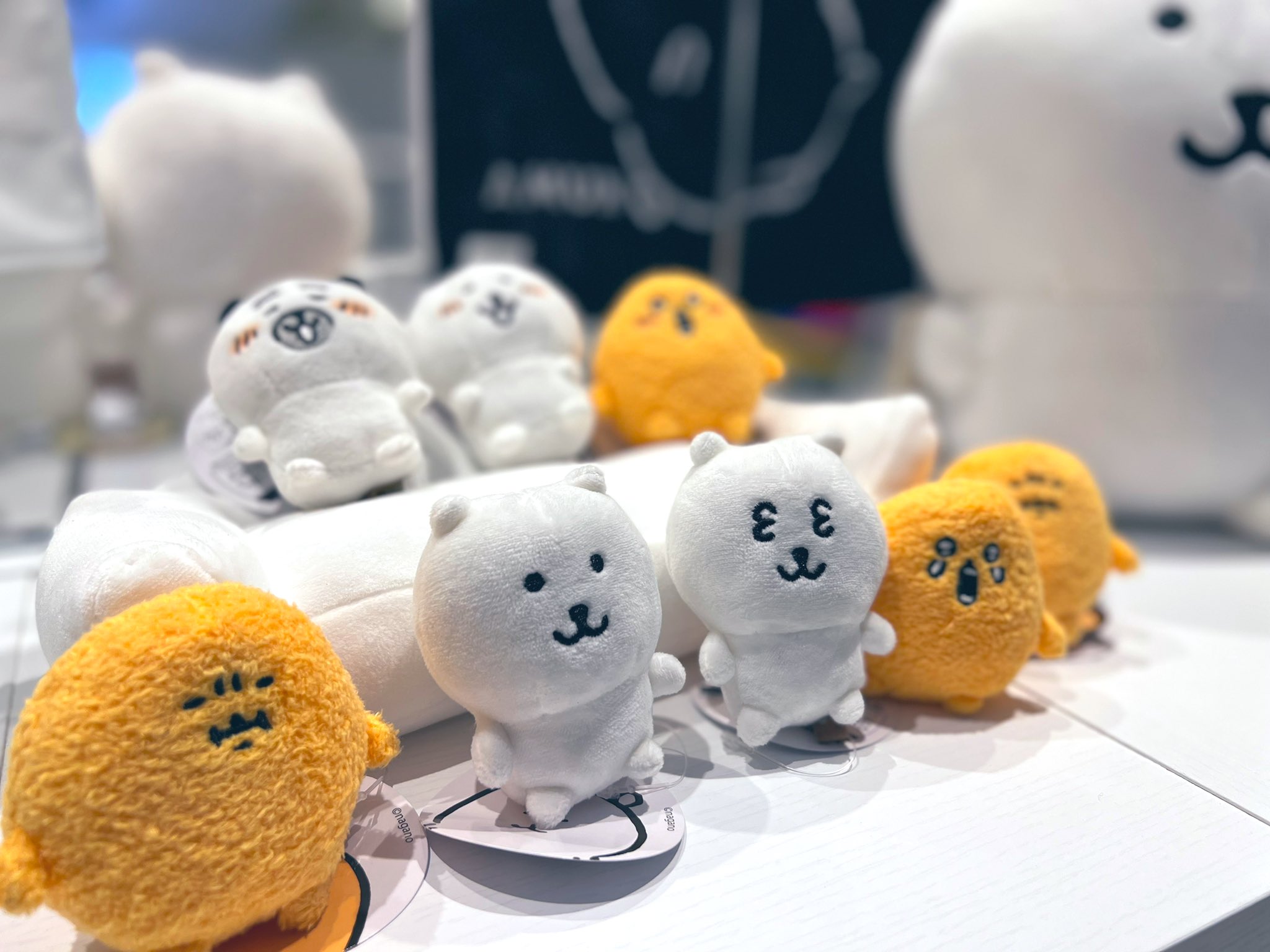 ナガノマーケットナガノのくまぬいぐるみソファミニミニおすわりマスコット