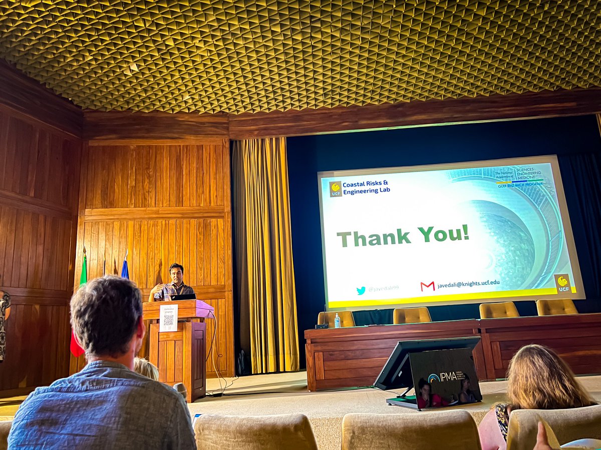 javedali99's tweet photo. Presented my #PhD research work on how different #hydrometeorological drivers contribute to socioeconomic impacts of various types of #hazards and whether these #extreme #events are caused by single or multiple drivers, at the #DAMOCLES @Compound_Event conference in Lisbon 🇵🇹. https://t.co/nlOXK36yVZ