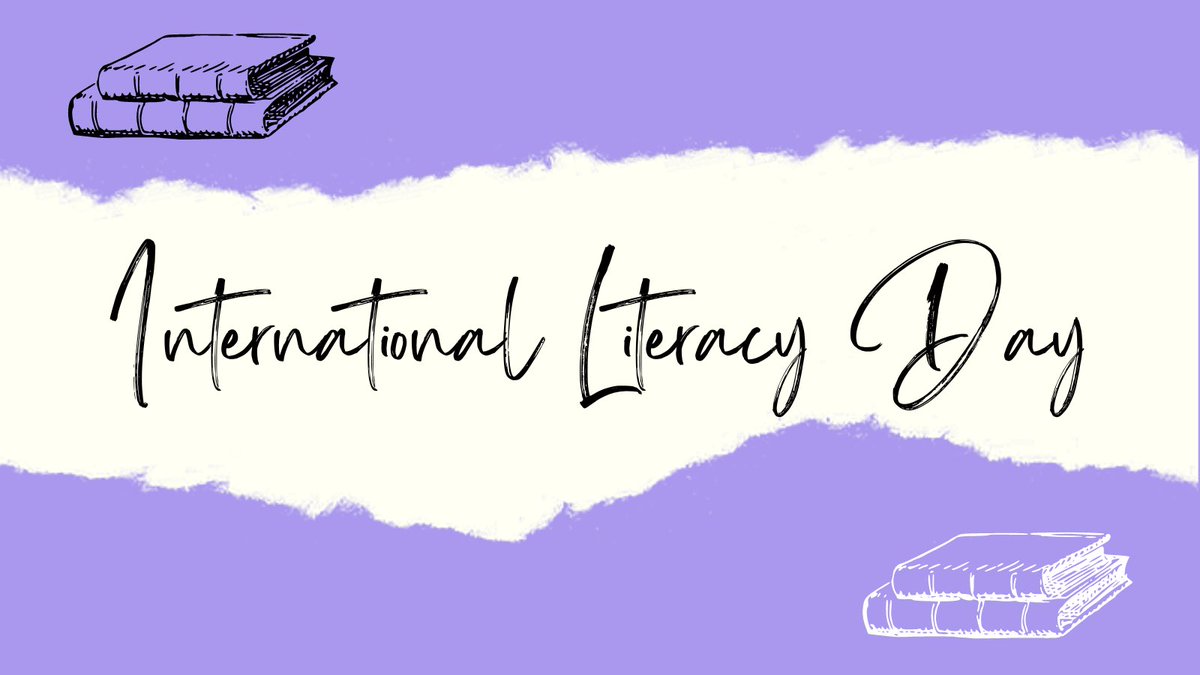 averylrees's tweet image. Happy International Literacy Day! I’m looking forward to learning more about literacy in K-12 Ed in #EDU332 #teacherbytrine #LiteracyDay