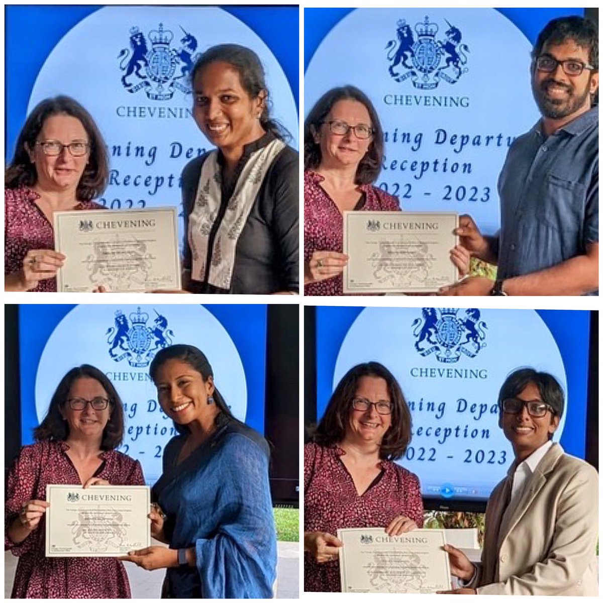 UKinSriLanka's tweet photo. This year 8 outstanding individuals were awarded the #Chevening Scholarships in #SriLanka! 

Our heartiest congratulations as they start their journey in the #UK 🇬🇧🇱🇰

Applications for the next cycle are now open! https://t.co/0ChXLsyUwT https://t.co/jLcBOWSpZd