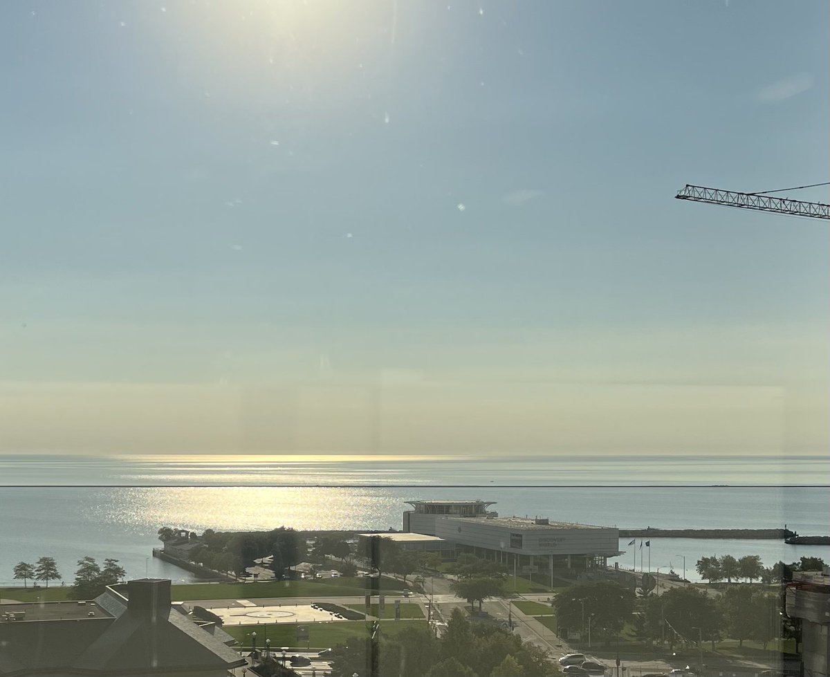 Beautiful morning in Milwaukee.