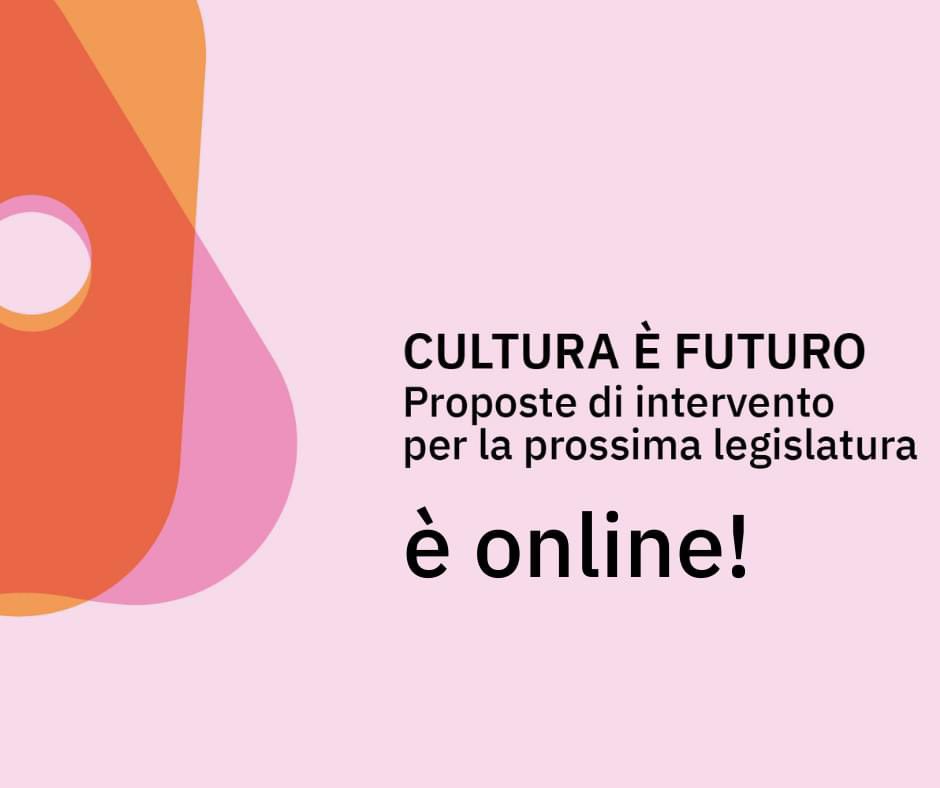 Le istanze per il riconoscimento dei #liveclub e per la tutela dei #festival sono anche nel manifesto Cultura è Futuro, redatto in un tavolo di lavoro con diverse #impresecreative. 
Grazie <a href="/artlab/">Artifice</a> per il coinvolgimento. Scarica il documento: bit.ly/3evGuvd