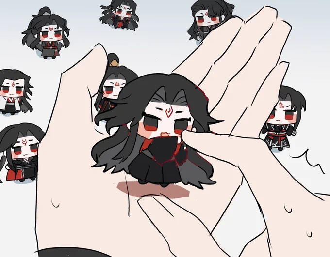 可愛くて描いてしまった  