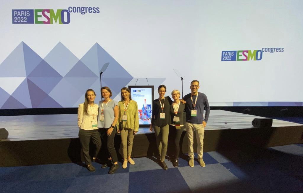 FedefedeFri's tweet photo. The Programme team is looking forward to seeing you in Paris!! @myESMO @KKronig @DebbyCarboAsta #ESMO22 https://t.co/KZuuRa4aM4