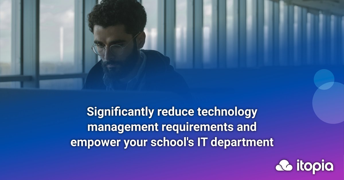 itopia_GCP's tweet image. Maximize 1:1 device initiatives and skip costly computer lab refreshes with itopia Labs! 💻🛠
#EdTech #EducationForAll #DigitalLearning

Discover more → bit.ly/3LeEL8A 💡