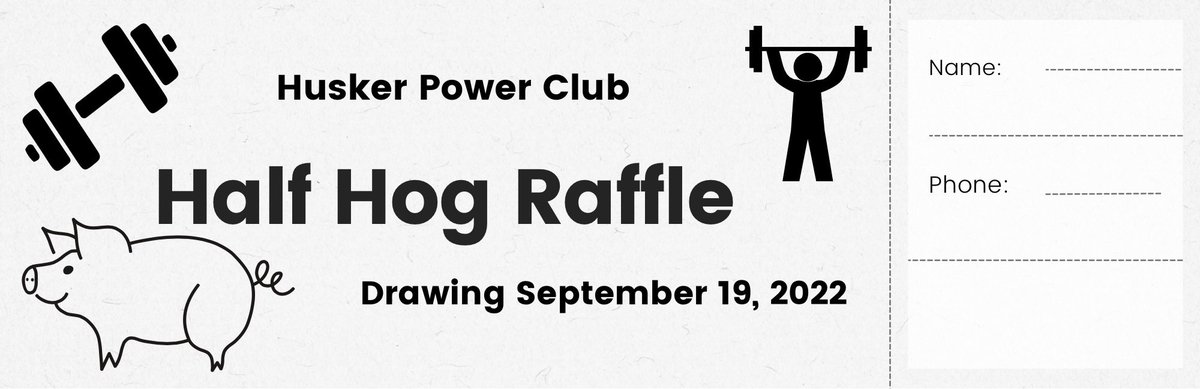 Help support the Husker Power Club!! #onwardhuskers