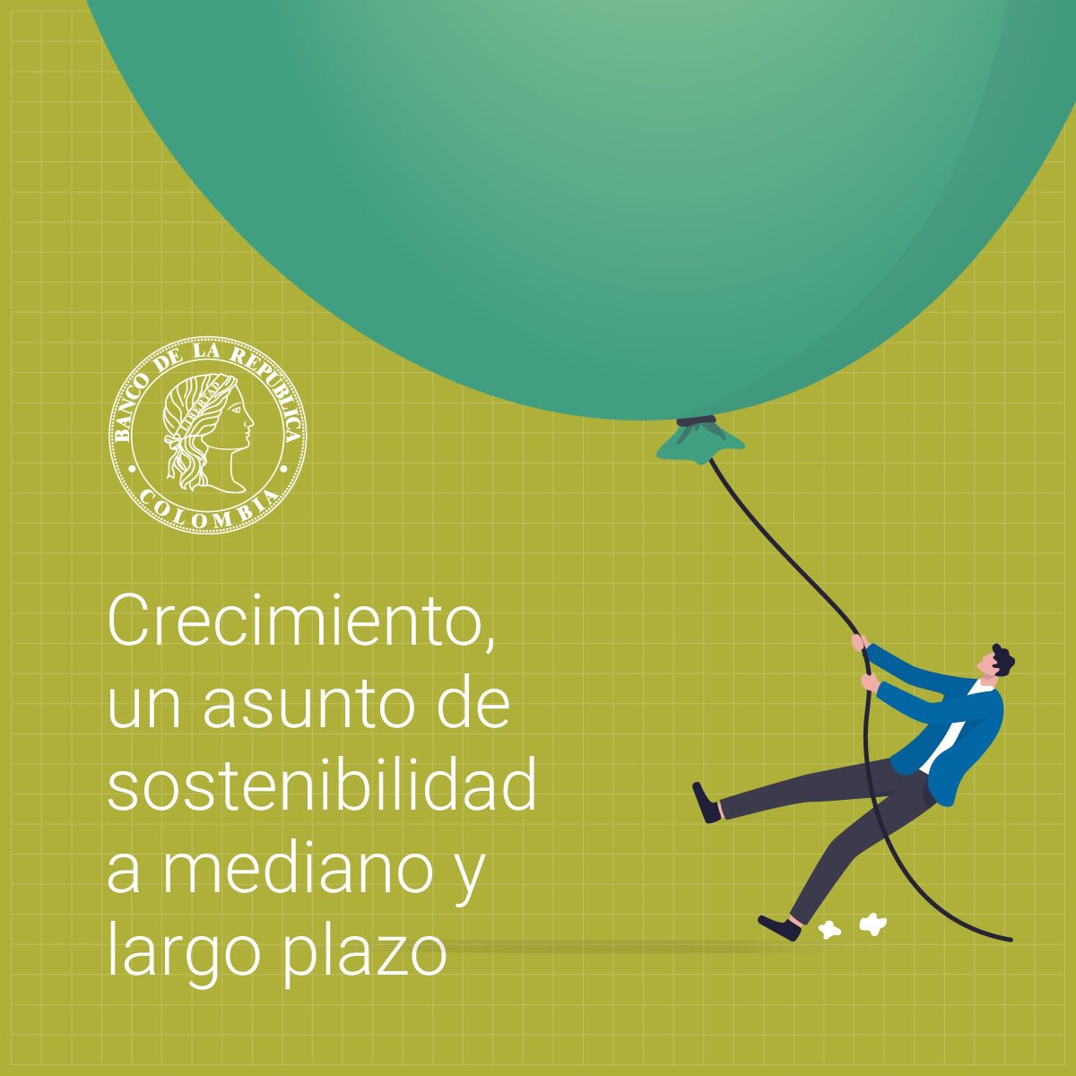 BancoRepublica's tweet photo. La política del Banco de la República de subir 📊 las tasas de interés para controlar la inflación tiene un impacto de reducción del ritmo de crecimiento de la demanda agregada y esto puede afectar el crecimiento económico en el corto plazo. ¿Por qué se hace?🧐🧵 https://t.co/TUnvjeWU8g