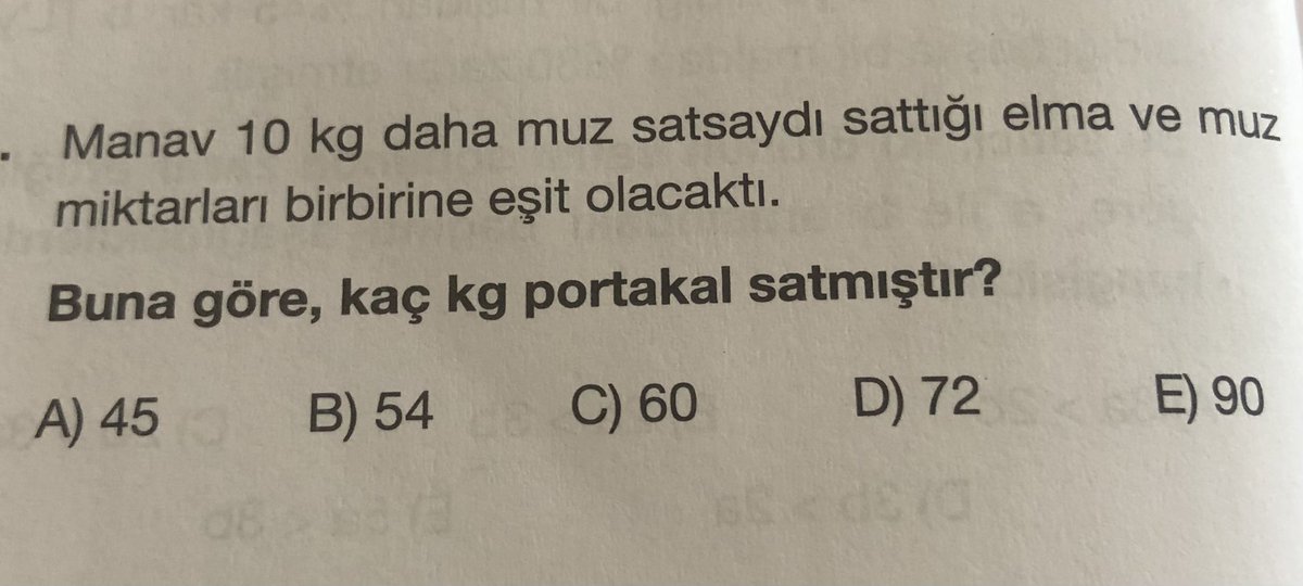levenTeldemir's tweet photo. tam olarak ösym’den beklenen soru tipi https://t.co/kZYblQjnul