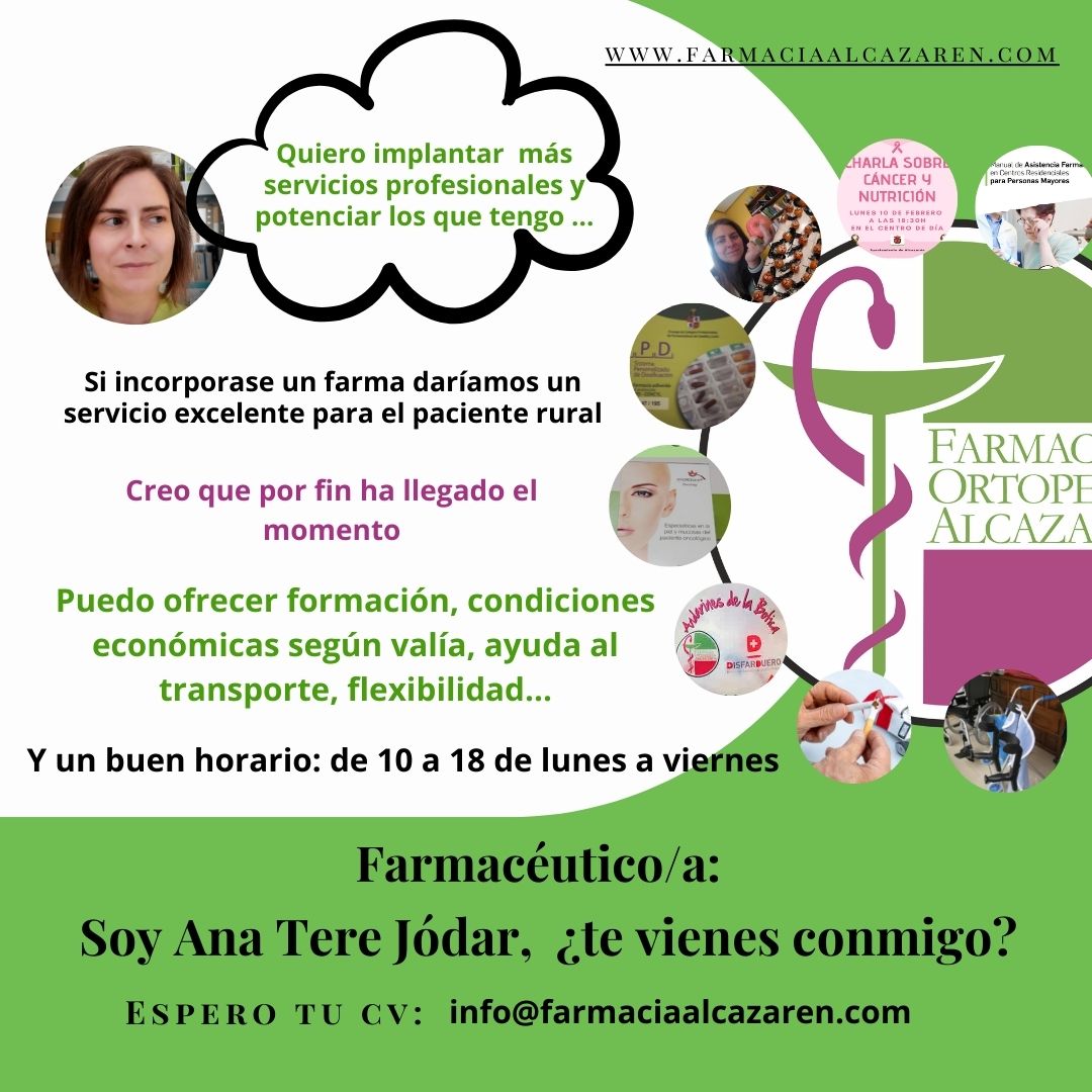 Ana Tere Jódar 💚💊 #Valorfarmacéutico tweet media